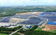 Kiểm tra mùi hôi tại khu xử lý chất thải rắn, nghĩa trang Đa Phước