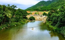 Sở Xây dựng Đà Nẵng 'ém' việc xử lí thi công không phép dự án mở rộng suối khoáng nóng núi Thần Tài?