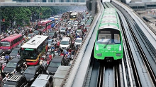 43 tuyến xe buýt sẽ bị nắn lộ trình theo trục metro Cát Linh - Hà Đông