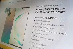 Thu giữ lô điện thoại Samsung nhái giá 4 triệu đồng