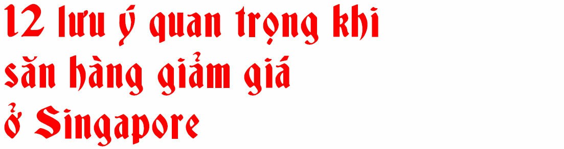Kinh nghiệm săn hàng hiệu giá hời ở Singapore - VnExpress - Ảnh 11. Kinh nghiệm săn hàng hiệu giá hời ở Singapore - VnExpress - Ảnh 11.