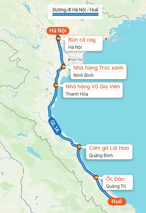 Gợi ý quán ăn trên đường từ Hà Nội đi Huế - Ảnh 3. Gợi ý quán ăn trên đường từ Hà Nội đi Huế - Ảnh 3.