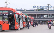 Tàu xe đã sẵn sàng cho nhu cầu đi lại trong dịp nghỉ lễ Quốc khánh 2/9