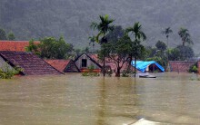 Nguy cơ lũ lên đến 8 m tại các sông ở Thanh Hoá đến Thừa Thiên Huế và bắc Tây Nguyên