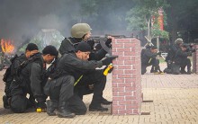 Hà Nội phân luồng giao thông, chuẩn bị diễn tập xử lí khủng bố