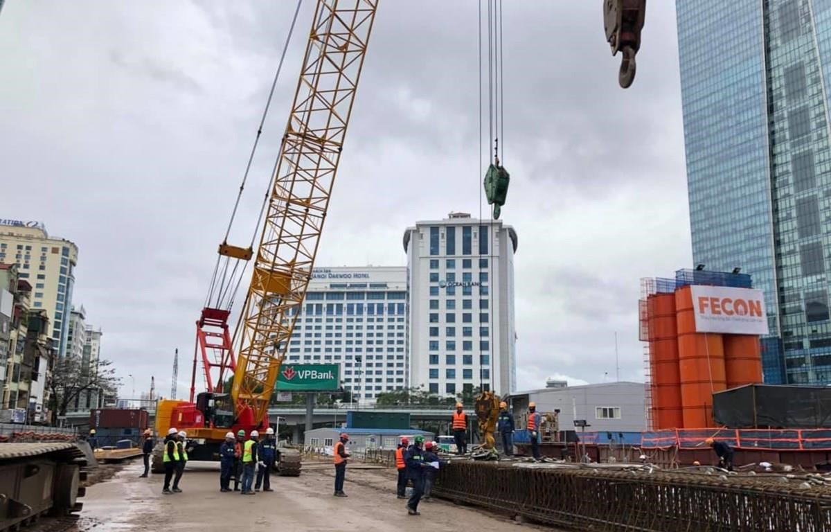 Đường sắt Nhổn - ga Hà Nội sẽ thi công khoan ngầm 4 nhà ga vào năm 2020 - Ảnh 1. Đường sắt Nhổn - ga Hà Nội sẽ thi công khoan ngầm 4 nhà ga vào năm 2020 - Ảnh 1.
