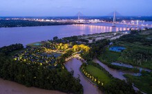 Hệ thống kênh đào đẹp hàng đầu thế giới ở Cần Thơ nhìn từ trên cao