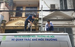 Quan trắc không khí sau vụ cháy ở Rạng Đông trước thông tin lo 'ô nhiễm thủy ngân'