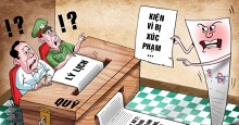 Chị không nộp quỹ cho xã, em bị phê vào lí lịch