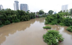 Hà Nội: Các con sông cuồn cuộn nước lũ sau những trận mưa lớn