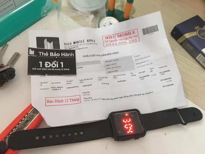 Mua Apple Watch 250.000 đồng, nhận đồng hồ đồ chơi tại Hà Nội - Ảnh 1. Mua Apple Watch 250.000 đồng, nhận đồng hồ đồ chơi tại Hà Nội - Ảnh 1.