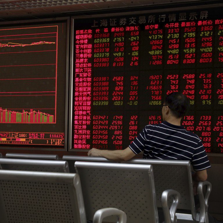 stock down