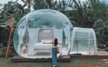 Cực hot: Xuất hiện khách sạn bong bóng ở Đà Lạt 'chất' không kém Bali