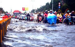 TP HCM và nhiều tỉnh Nam bộ, Tây Nguyên có thể ngập nặng vì áp thấp nhiệt đới