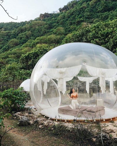 Cực hot: Xuất hiện khách sạn bong bóng ở Đà Lạt 'chất' không kém Bali - Ảnh 10. Cực hot: Xuất hiện khách sạn bong bóng ở Đà Lạt 'chất' không kém Bali - Ảnh 10.