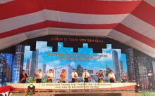 Bình Phước: Ông “Dũng lò vôi” động thổ xây dựng Trung tâm thương mại và trường học tại Khu dân cư Đại Nam