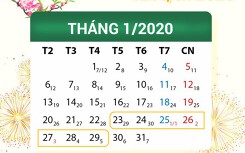 Chốt đề xuất lịch nghỉ Tết Nguyên đán Canh Tí