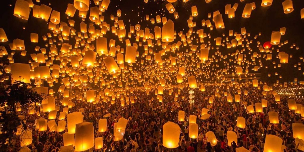 Tháng 11, Thái Lan hóa miền cổ tích trong lễ hội thả đèn trời - Ảnh 1. Tháng 11, Thái Lan hóa miền cổ tích trong lễ hội thả đèn trời - Ảnh 1.