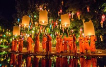 Tháng 11, Thái Lan hóa miền cổ tích trong lễ hội thả đèn trời
