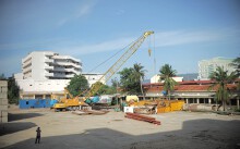 Cận cảnh khu đất 27.300m2 mặt tiền Trần Phú hoàn vốn dự án BT trường Cao đẳng nghề Nha Trang