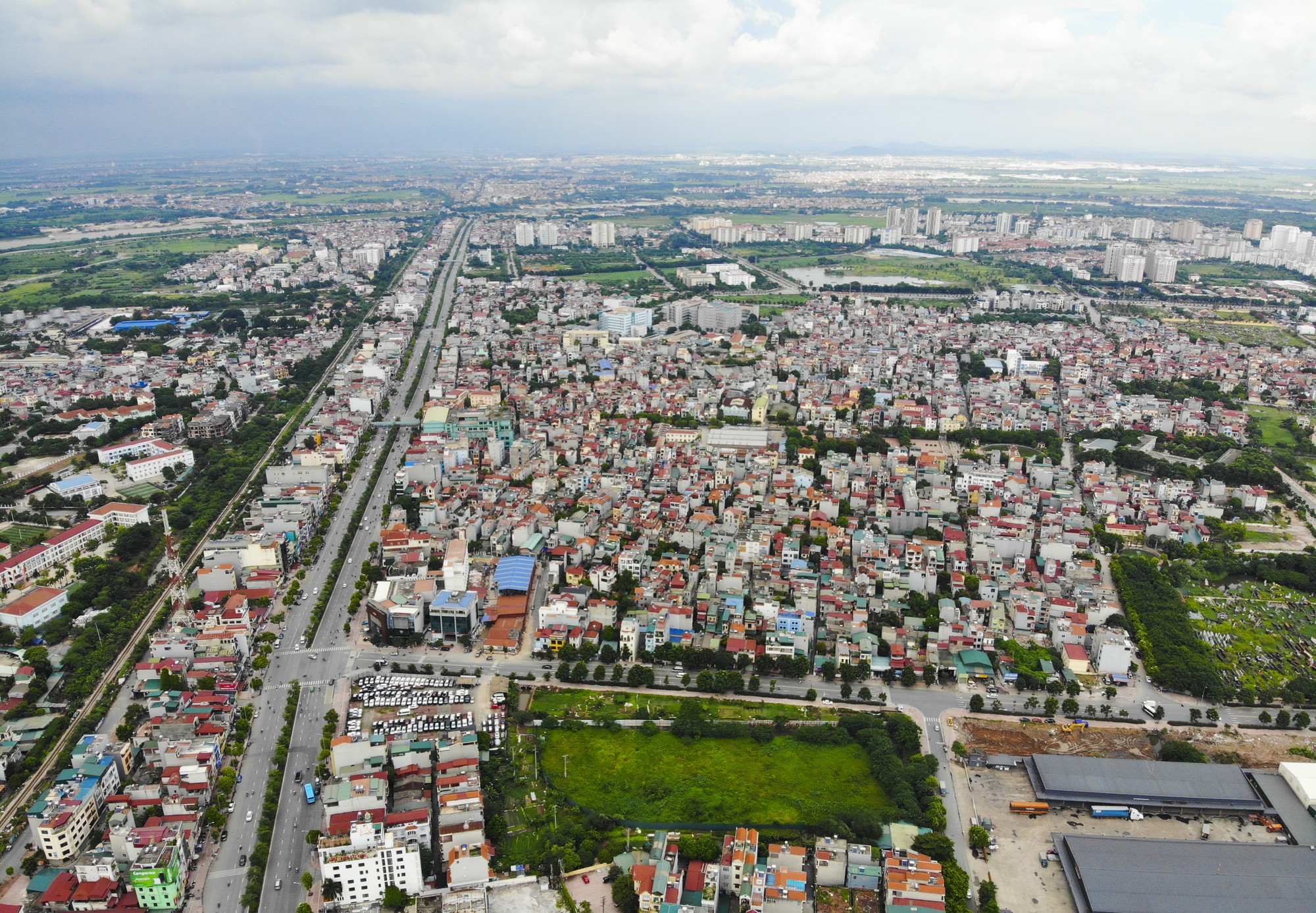 Những giao lộ khổng lồ thay đổi diện mạo cửa ngõ Thủ đô - Ảnh 12. Những giao lộ khổng lồ thay đổi diện mạo cửa ngõ Thủ đô - Ảnh 12.