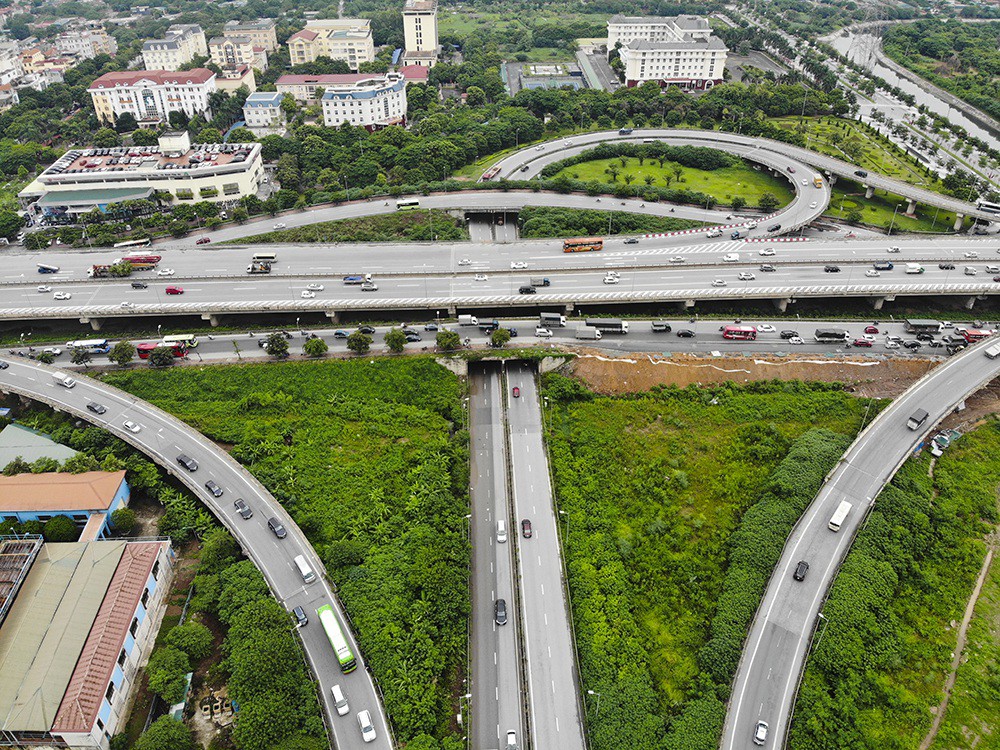 Những giao lộ khổng lồ thay đổi diện mạo cửa ngõ Thủ đô - Ảnh 15. Những giao lộ khổng lồ thay đổi diện mạo cửa ngõ Thủ đô - Ảnh 15.