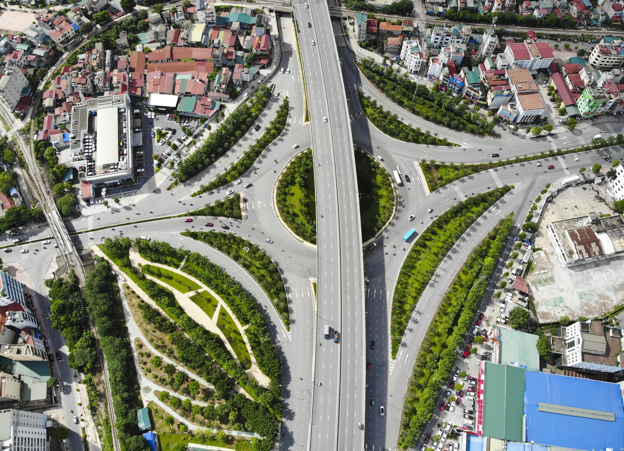 Những giao lộ khổng lồ thay đổi diện mạo cửa ngõ Thủ đô - Ảnh 6. Những giao lộ khổng lồ thay đổi diện mạo cửa ngõ Thủ đô - Ảnh 6.