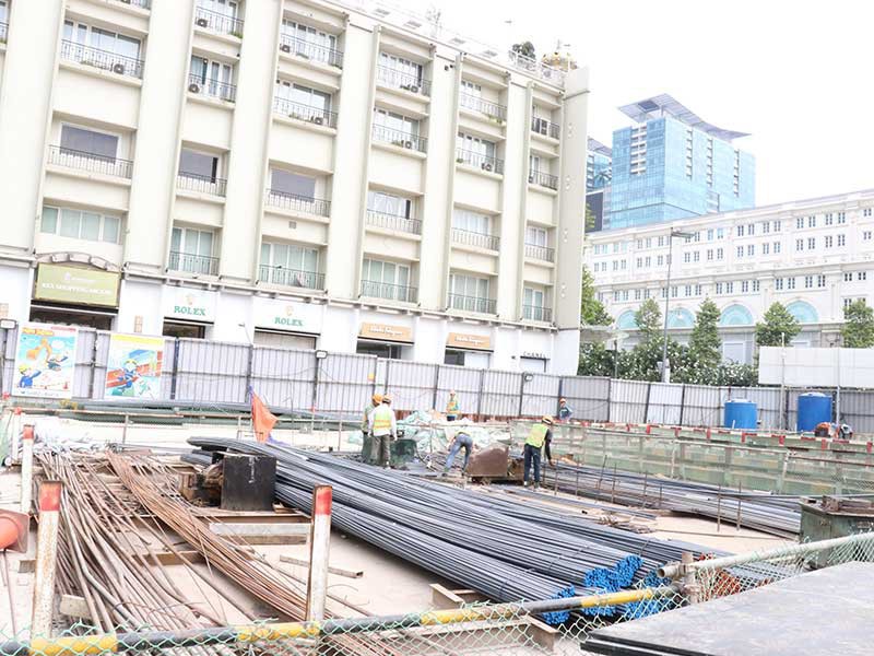Tháo gỡ các nút thắt quan trọng của tuyến metro số 1 - Ảnh 1. Tháo gỡ các nút thắt quan trọng của tuyến metro số 1 - Ảnh 1.