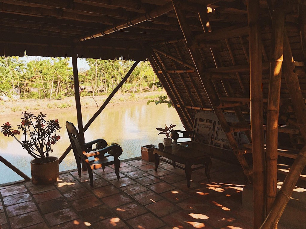 7 homestay miet vuon mien Tay xanh mat don mua nuoc noi hinh anh 6 