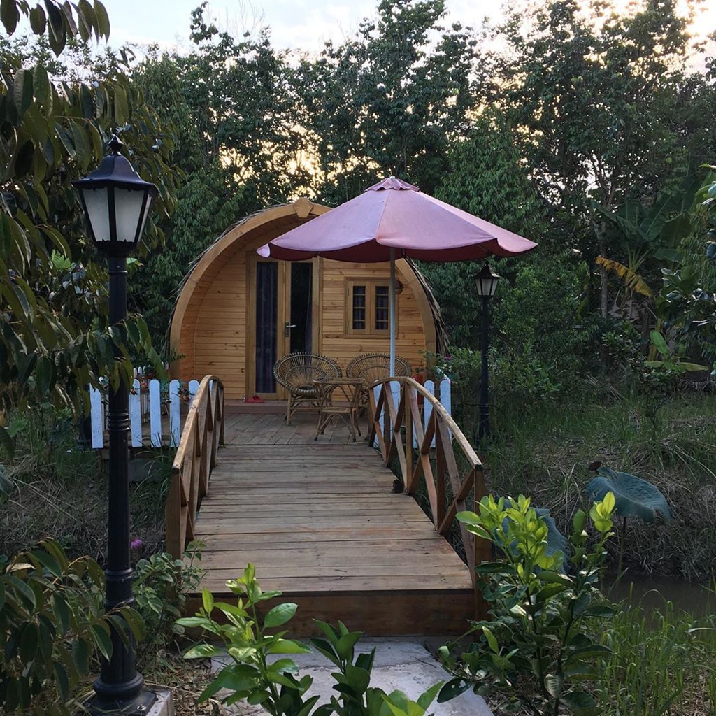 7 homestay miet vuon mien Tay xanh mat don mua nuoc noi hinh anh 12 
