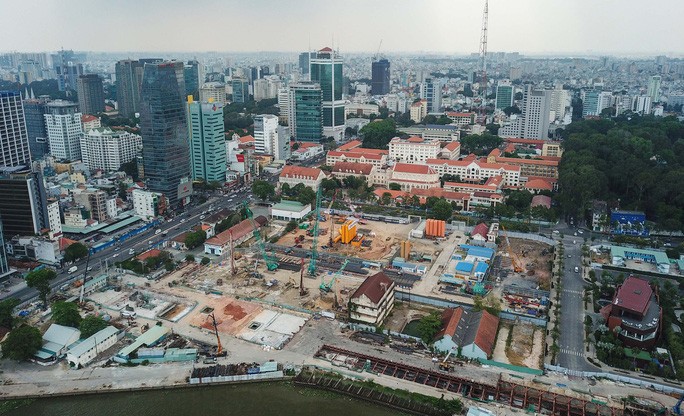 Diện mạo đường hầm Metro số 1 xuyên lòng đất tại TP HCM - Ảnh 2.