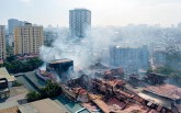 Quận Thanh Xuân khẳng định không thu hồi văn bản khuyên sơ tán sau cháy Rạng Đông của phường Hạ Đình