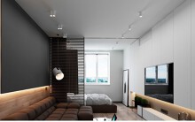 Căn hộ 42 m2 có cách bố trí nội thất khiến ai cũng phải trầm trồ