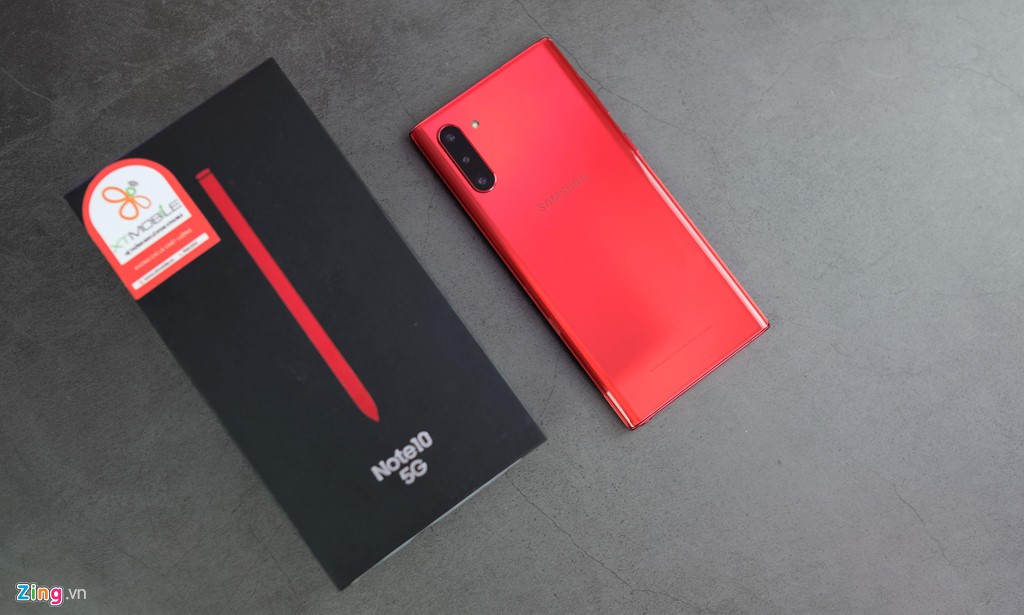Chi tiết Galaxy Note10 đỏ không bán chính hãng ở Việt Nam - Ảnh 1. Chi tiết Galaxy Note10 đỏ không bán chính hãng ở Việt Nam - Ảnh 1.