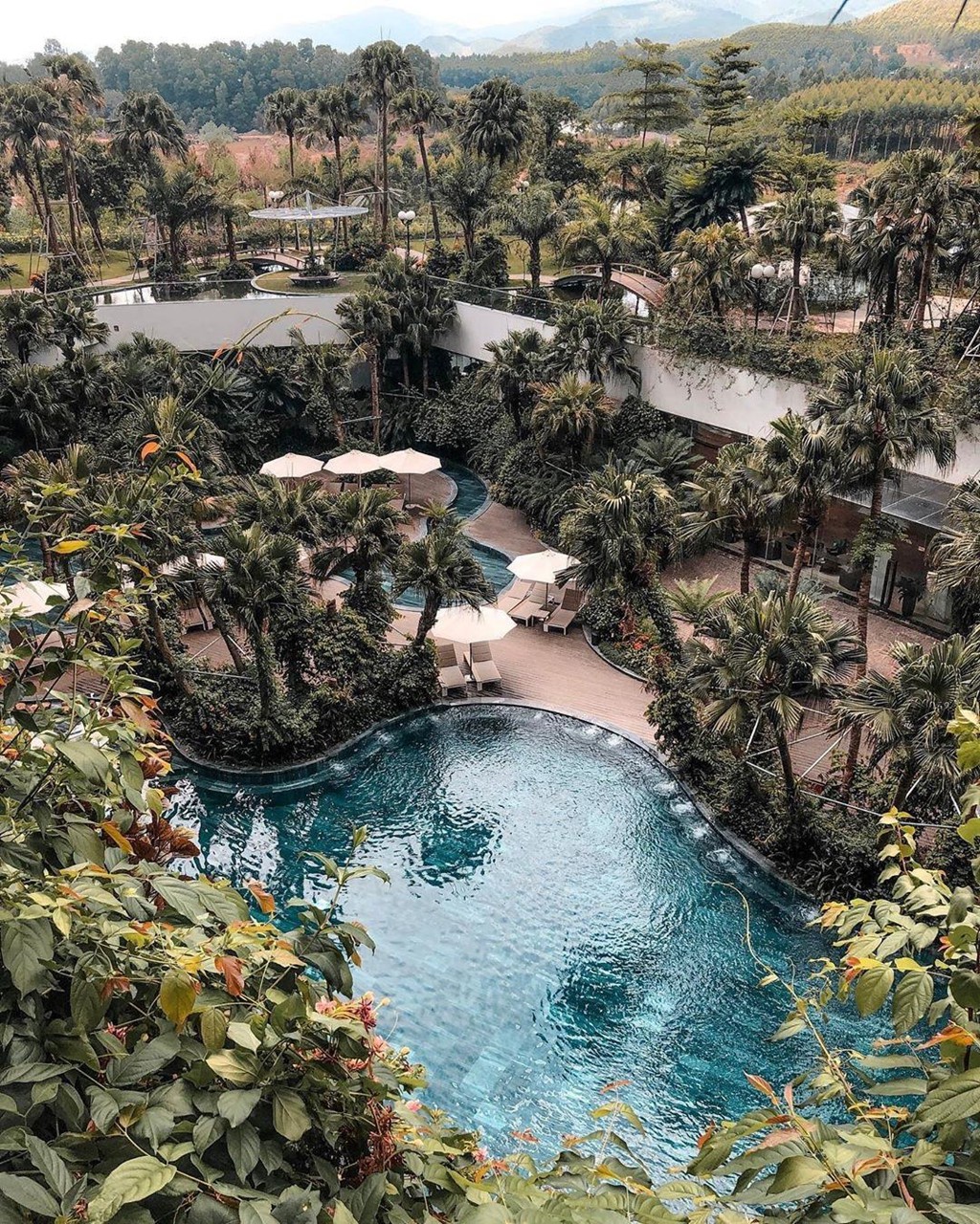 Doi gio voi khong gian resort cach Ha Noi chua toi 2 gio di chuyen hinh anh 1 Doi gio voi khong gian resort cach Ha Noi chua toi 2 gio di chuyen hinh anh 1