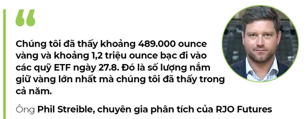 Giá vàng leo nữa hay nghỉ? - Ảnh 3. Giá vàng leo nữa hay nghỉ? - Ảnh 3.