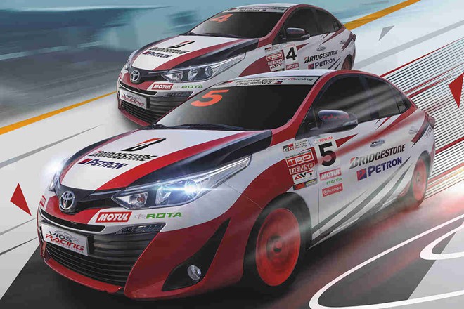Toyota Vios phiên bản xe đua tung ra thị trường - Ảnh 3. Toyota Vios phiên bản xe đua tung ra thị trường - Ảnh 3.