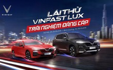 VinFast tổ chức chương trình lái thử xe Lux