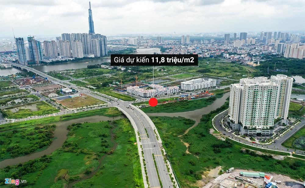 Hai khu 'đất kim cương' ở Thủ Thiêm dự kiến đấu giá từ hơn 10 triệu/m2 - Ảnh 1.
