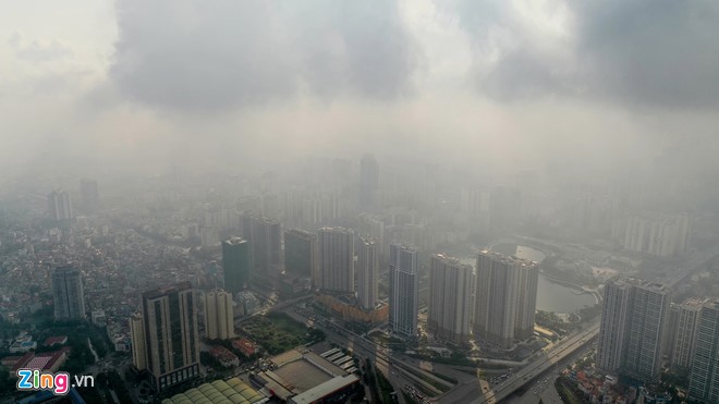 AirVisual: Chỉ số chất lượng không khí ở HN là từ nhiều trạm quan trắc - Ảnh 1.