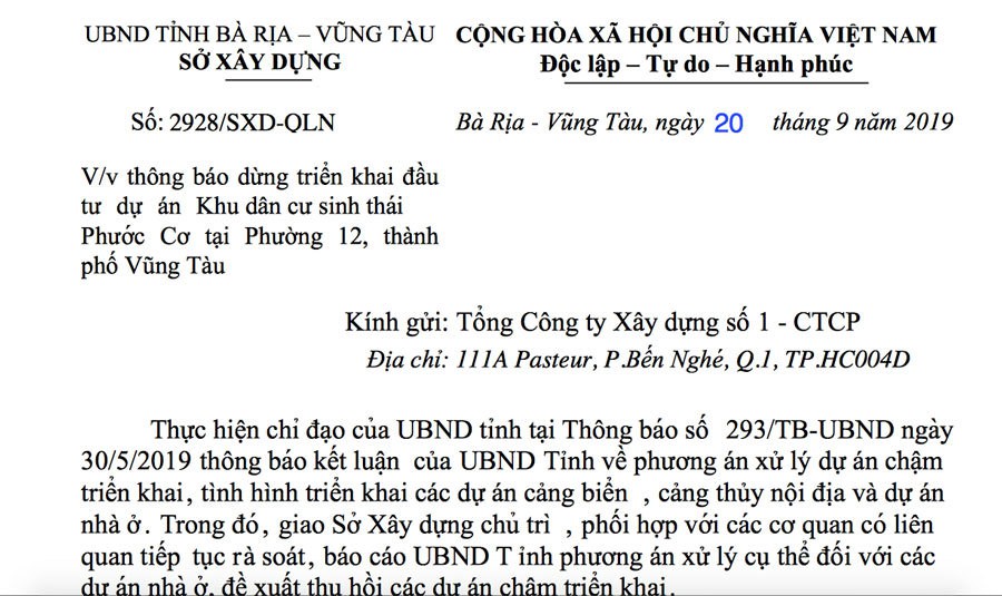 Dự án 20 ha của CCI bị đề nghị thu hồi vì chậm triển khai - Ảnh 2. Dự án 20 ha của CCI bị đề nghị thu hồi vì chậm triển khai - Ảnh 2.