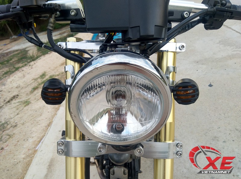 Honda Cub 1979 giá 1 triệu hóa thân tuyệt đẹp qua tay thợ Bình Định - Ảnh 3. Honda Cub 1979 giá 1 triệu hóa thân tuyệt đẹp qua tay thợ Bình Định - Ảnh 3.