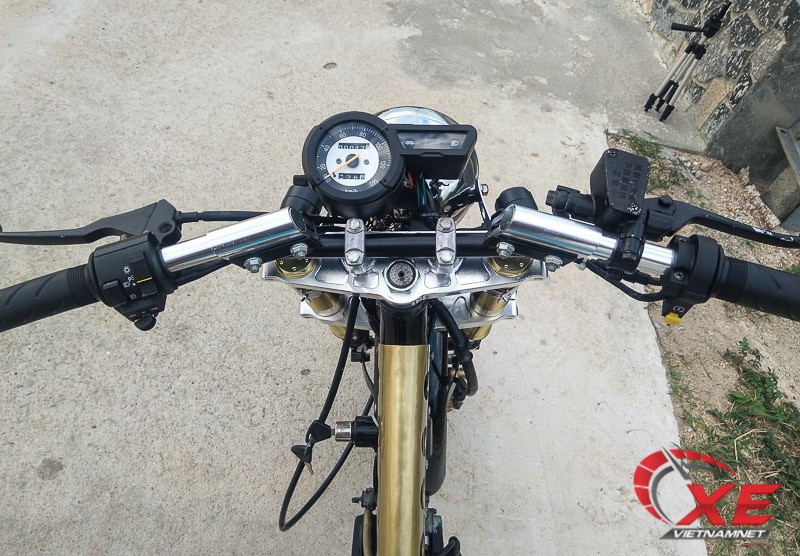 Honda Cub 1979 giá 1 triệu hóa thân tuyệt đẹp qua tay thợ Bình Định - Ảnh 4. Honda Cub 1979 giá 1 triệu hóa thân tuyệt đẹp qua tay thợ Bình Định - Ảnh 4.