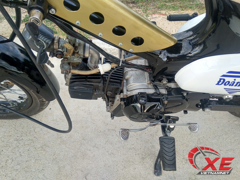Honda Cub 1979 giá 1 triệu hóa thân tuyệt đẹp qua tay thợ Bình Định - Ảnh 5. Honda Cub 1979 giá 1 triệu hóa thân tuyệt đẹp qua tay thợ Bình Định - Ảnh 5.