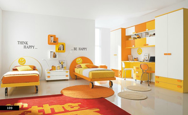 Thiết kế phòng của trẻ bằng sự kết hợp màu trắng với màu sắc sặc sỡ - Ảnh 10.