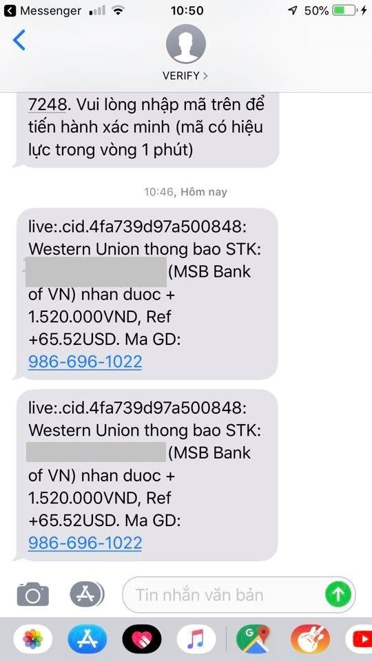 Tội phạm ngân hàng: Mạo danh Western Union lừa đảo nhà bán hàng online - Ảnh 3. Tội phạm ngân hàng: Mạo danh Western Union lừa đảo nhà bán hàng online - Ảnh 3.