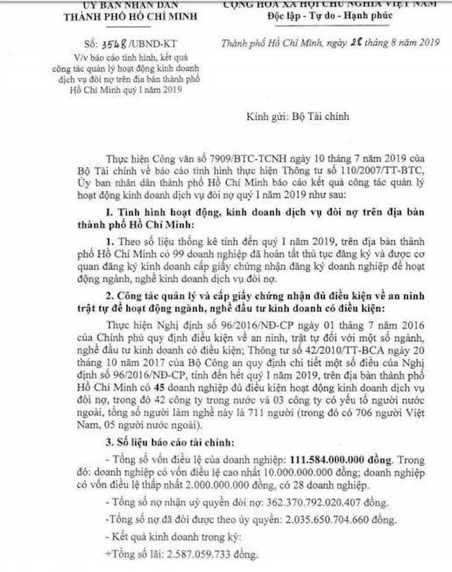 Hàng trăm nghìn tỉ đồng 'qua tay' các công ty đòi nợ chưa 'về' được 1% - Ảnh 2. Hàng trăm nghìn tỉ đồng 'qua tay' các công ty đòi nợ chưa 'về' được 1% - Ảnh 2.