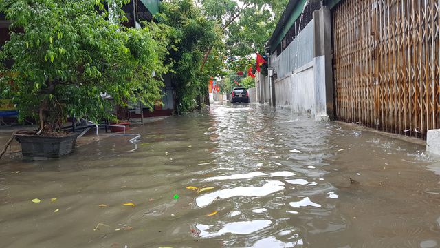 Thành phố Vinh 'thất thủ' vì mưa lớn kéo dài nhiều ngày - Ảnh 3. Thành phố Vinh 'thất thủ' vì mưa lớn kéo dài nhiều ngày - Ảnh 3.
