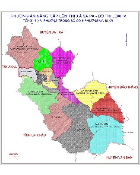 thi xa Sa Pa sau khi thanh lap