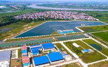 Khánh thành nhà máy nước 5.000 tỉ đồng đường ống xuyên 3 con sông ở Hà Nội